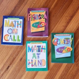 Colorful Mathematics Handbook Collection for Kids
